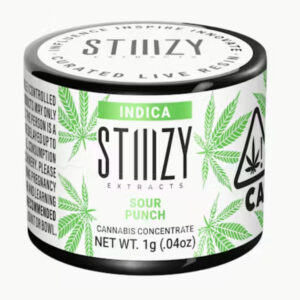 Stiiizy Sour Punch 1G Curated Live Resin sauce